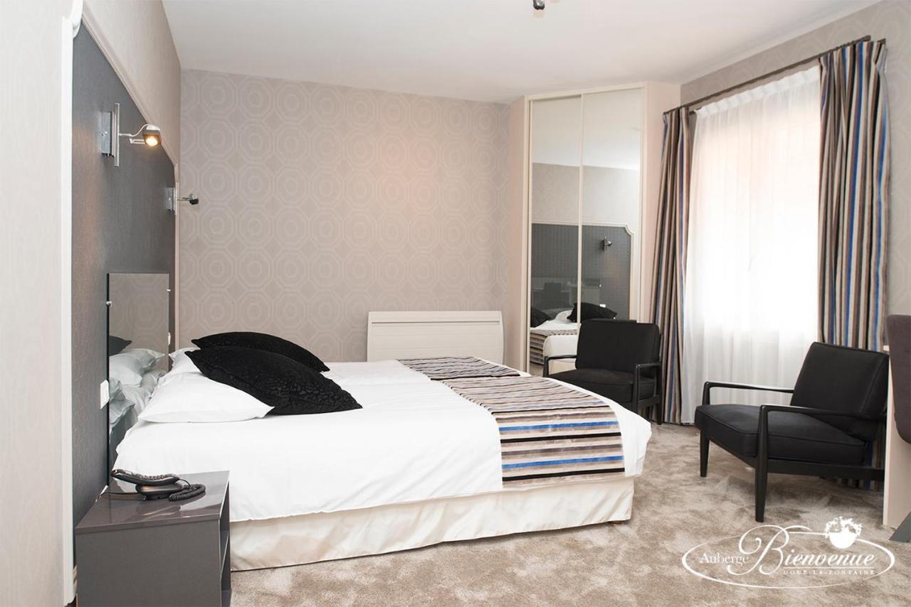 Logis Auberge Bienvenue Doué-la-Fontaine Dış mekan fotoğraf